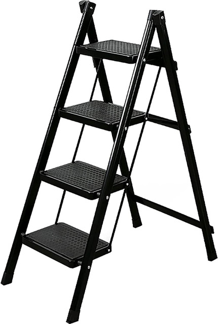 KriShyam ® Step Folding Step Ladder Step Stool Portable Steel