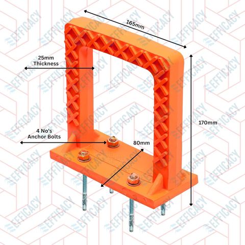 EFFICACY PVC Rungs Water Tank Step Slump Step PVC Foot Step Plastic ...