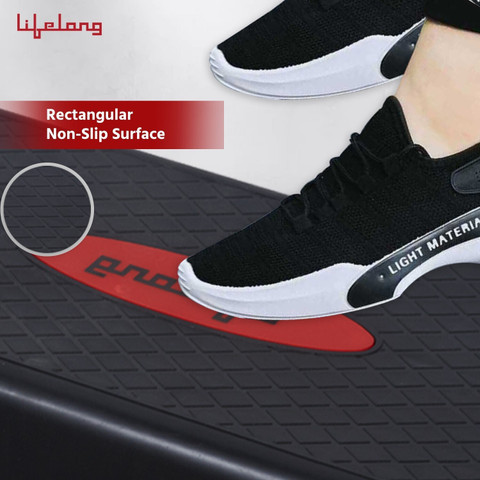 Lifelong Premium Aerobic Stepper For Exercise With Adjustable