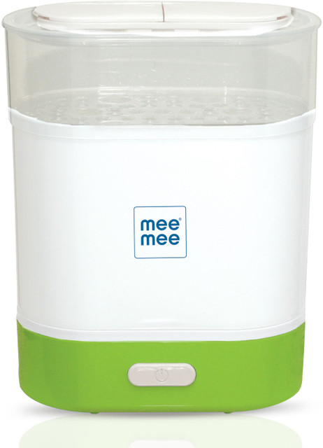 MeeMee Baby Sterilizer one button control silent operation ,kills 99%  germ bacteria Slots