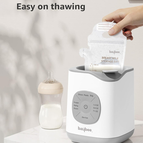 baybee Baby Bottle Warmer, Bottle Sterilizer in Electric Baby Food,  Water Milk Heater Defrost with LCD Temperature Display Feeding Bottle 