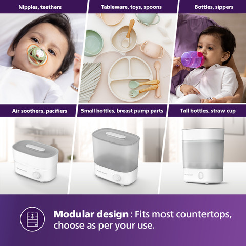 Philips Avent CLEAR, White Electric Sterilizer Warmer Buy Baby