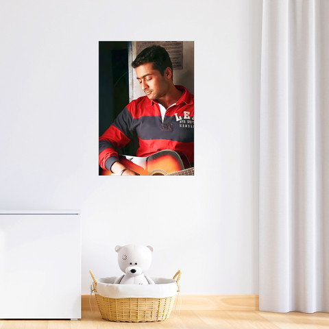 Eltass 30 cm Suriya wall sticker Vaaranam aayiram suriya wall