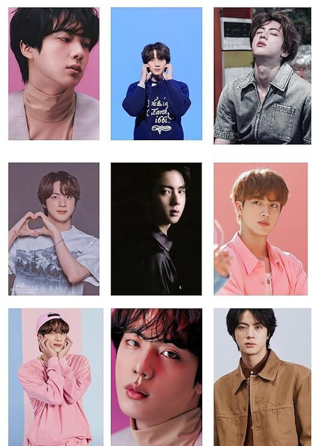 BestoBTS BTS Jin (Kim Seokjin) Member Solo Photocards for BTS Army