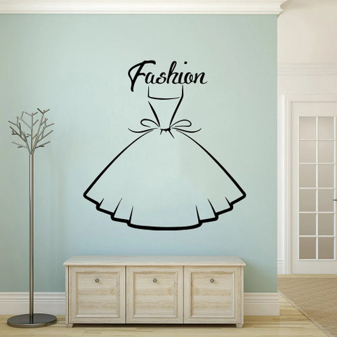 SnappyVinyl 30 cm Exquisite Fashion Dress Self Adhesive Sticker Price in  India - Buy SnappyVinyl 30 cm Exquisite Fashion Dress Self Adhesive Sticker  online at Flipkart.com