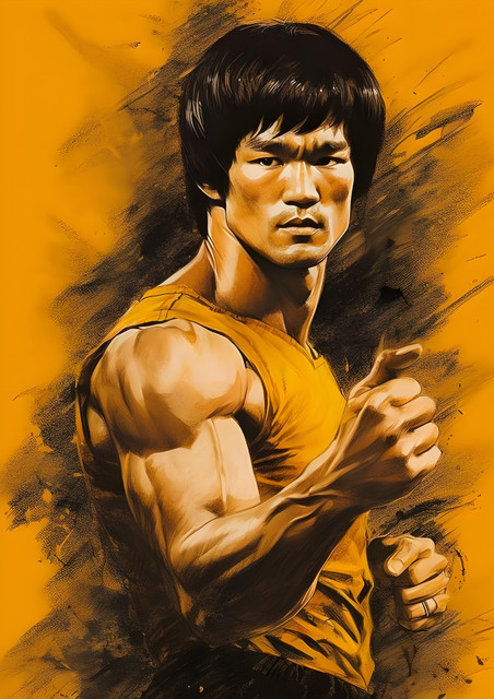 Dumdic 30 cm The Bruce Lee A4 Strong Self Adhesive Sticker Dumdic 30 cm The Bruce Lee A4 Strong Self Adhesive Sticker