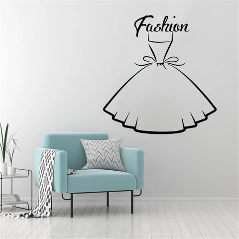fashion dress sticker Fashion Girl Stickers | Beauty Girl Modern Girls Streetwear Dress Street Style Themed Stickers, Die Cut Stickers, ML05