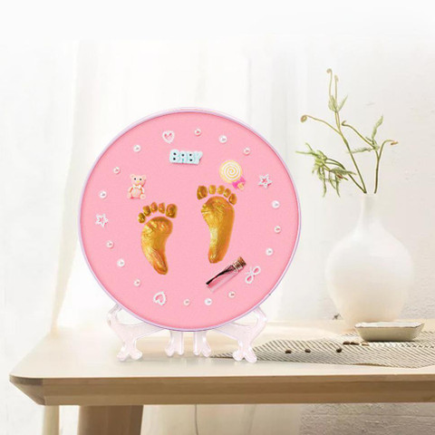 COSKIRA 20 cm Baby Handprint Footprint Keepsake Ornament Kit
