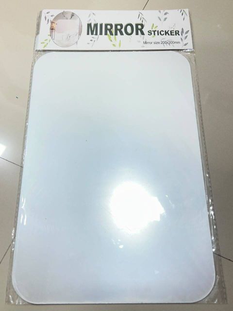 RadheKrishna Enterprise 30 inch 20x30 cm Frameless Mirror Stickers - Image 7