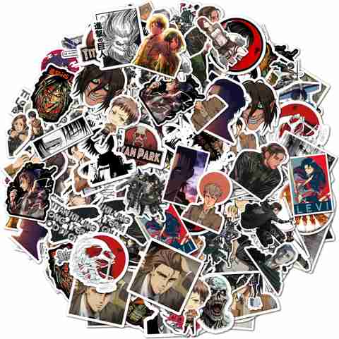ClassyParadise 228.62 cm Anime Stickers for Laptop Mobile Notebook ...