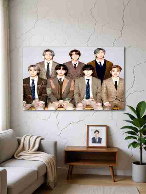 Buzzhub 6 inch BTS Army Cute Boys Wall Poster For Home Decor