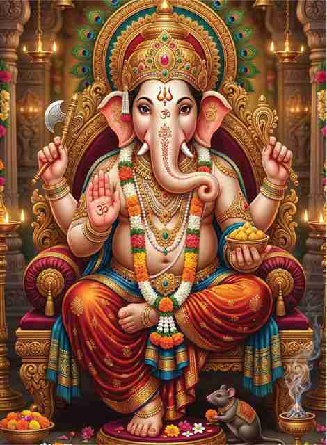mandhagani-50-inch-vinayakar-wall-sticker-lord-ganesha-wall-sticker