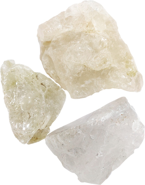 9dzine Clear Quartz Rough Raw Stone for Reiki Healing Vastu,Quartz Raw  Gemstone 250Gm Regular Asymmetrical Crystal Stone