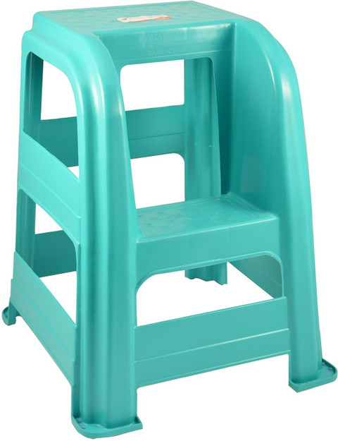 ACTIONWARE ACTIONWARE Step Stool 2-Step Heavy Duty Plastic Multi
