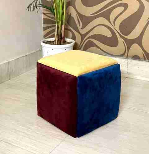 Ottoman Chair In One Stool Dlife In Stool Multicolour Seating Cube