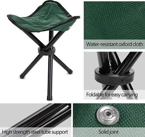 Deoxys Tripod Camping Stool Folding Camping Chair Stool Price in
