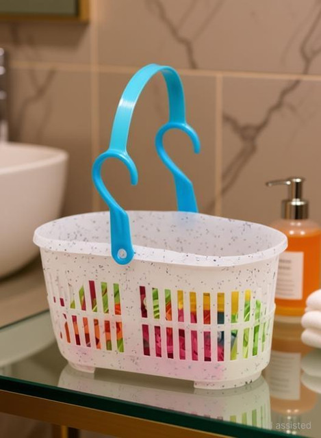 rushabh collections Plastic CLIP BASKET SMALL SIZE FOR STORAGE
