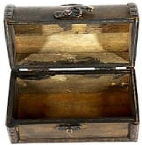 Antique Box Tote NOAB-アンティークブラウン / NONE Naayaab Craft Premium Handicraft Decorative Antique Sandook