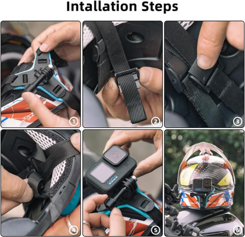bike helmet mounting clip CatEye Multiple helmets Phone Holder Motorcycle Helmet Strap