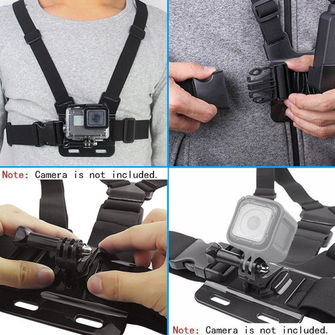 FITUP Mobile Phone Chest Strap Mount GoPro Chest Harness Holder