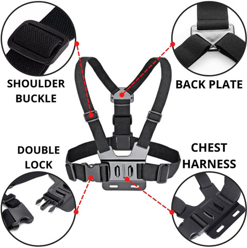 Body Harness Chest Strap Phone Holder FITUP Chest Mount For Phone