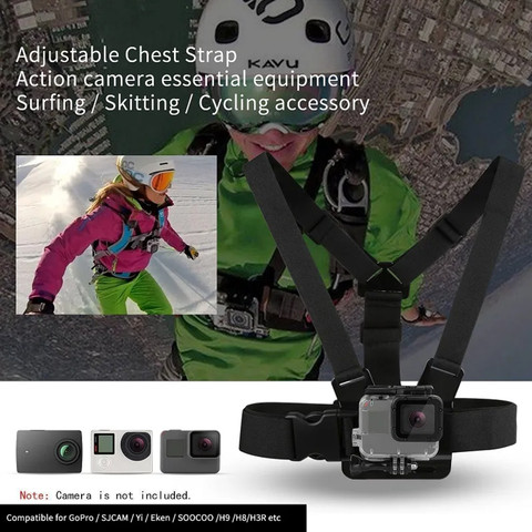 FITUP Mobile Phone Chest Strap Mount GoPro Chest Harness Holder