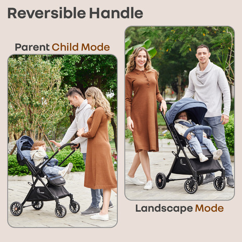 R for Rabbit Street Smart Nova Quick Fold Stroller for Kids/Babies