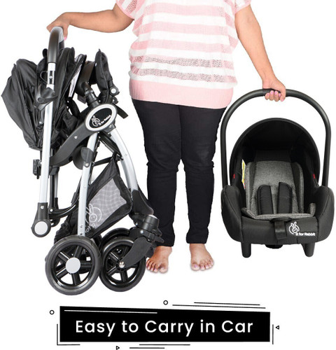 R for Rabbit Travel System Chocolate Ride Baby Stroller and