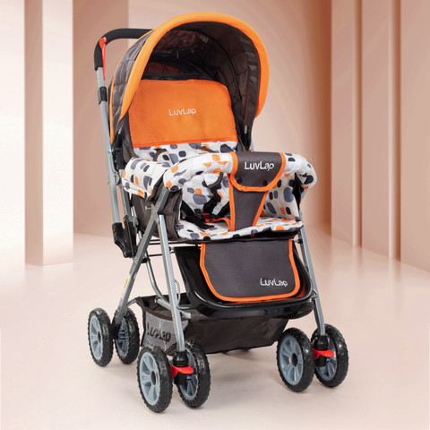 LuvLap Sunshine Stroller/Pram, Easy Fold, for Newborn Baby/Kids, 0-3 Years,  Stroller
