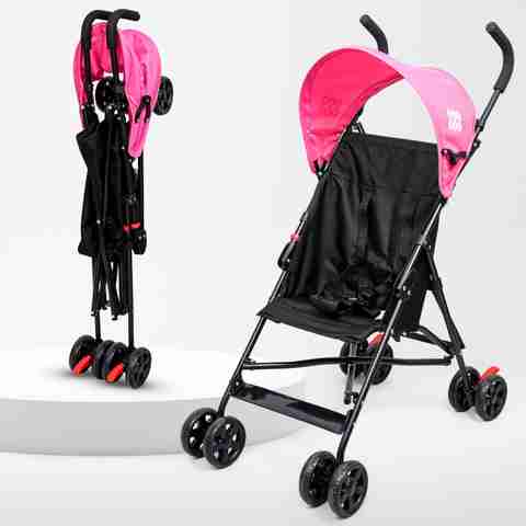 BeyBee Lightweight Easy Fold Baby Stroller, Comfy Ride, Compact