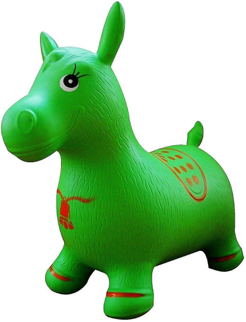 Hopper Bouncing Horse Toy Red Donkey Bouncer PLAYZAP Giraffe