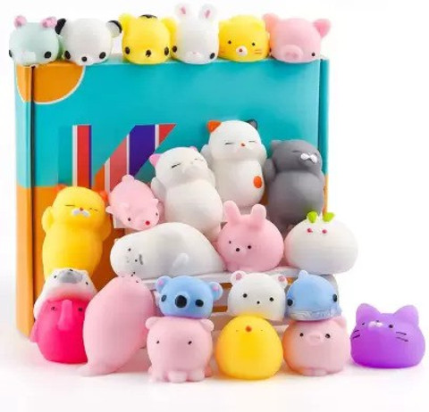 Mochi Squishy Toy Good Quality Squishies TRU TOYS 25Pcs Mochi