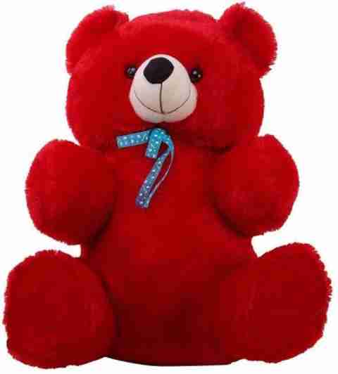 SRT FEET RED SOFT TEDDY BEAR 60 cm