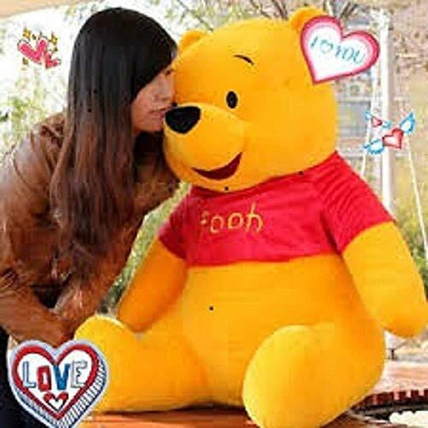 ディズニーBIGPOOH BeautyBazaar Big Jumbo Cute Pooh Soft Toy (90 cm) - 90 cm - Big