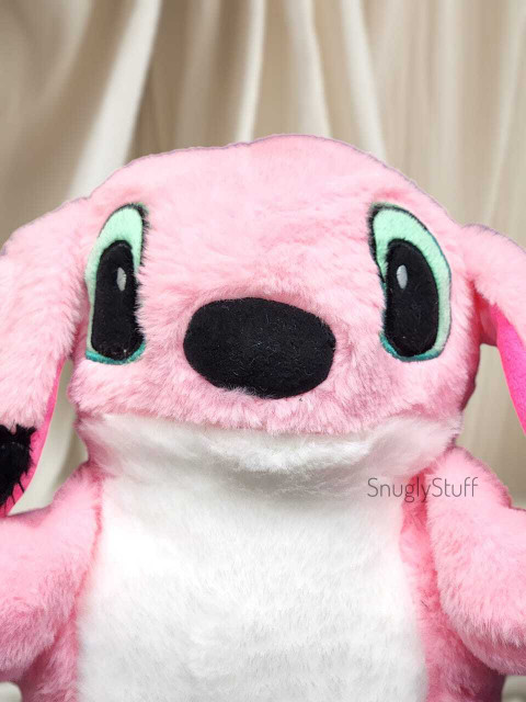 snuglystuff Stitch Teddy Bear Hot Water Bag for Soothing Relaxation and  Period Cramp Relief 30 cm