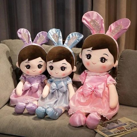 Teddy Daddy Beautiful Gliter Ear Doll Soft Toy - 45 cm - Beautiful