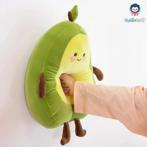 cuddlenest Cute Avocado Teddy Bear Plush Soft toy, Lovable, Huggable toy  Birthday Gifts 40 cm