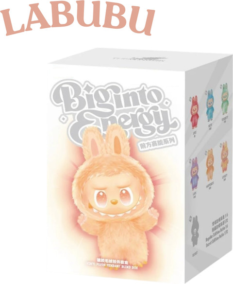 Zuuluzrs Labubu Bunny Plush Toy – Biginto Energy Series Surprise