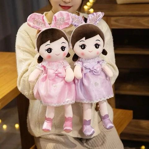 Teddy Daddy Beautiful Gliter Ear Doll Soft Toy - 45 cm - Beautiful