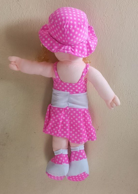 THE MODERN TREND Simran pink doll soft toy for girls kids birthday