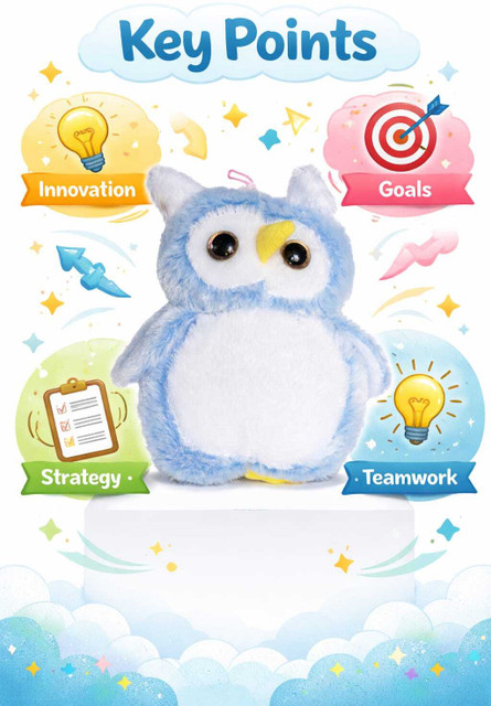 HB ENTERPRISE Owl Soft Toy ,Soft Stuffed Animal Bird for Kids