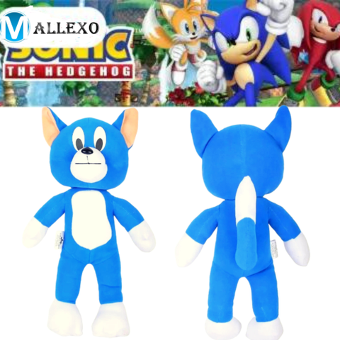 Mallexo Soft Blue Super Sonic Toys for Kids 48CM Sonic Toy Set