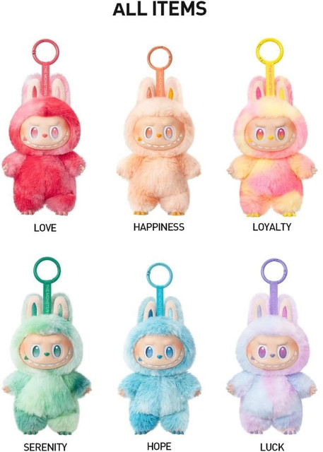 Zuuluzrs Labubu Bunny Plush Toy – Biginto Energy Series Surprise