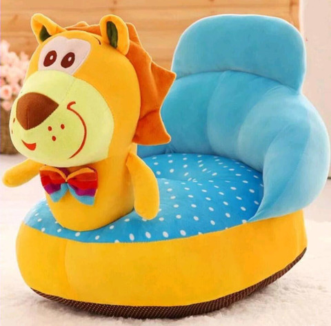 Kids wonders Imported Velvet Kids Sofa Comfortable Soft Plush