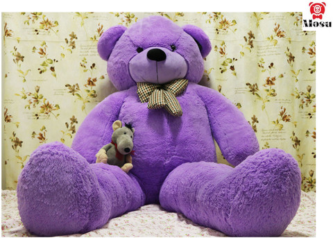 MOSU Feet Purple Super Soft Lovable Teddy Bear for Girlfriend
