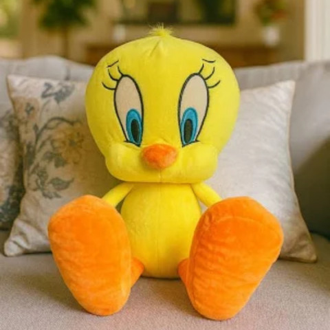 jr jack & rose Cute Huggable Soft Tweety Gift for kids - 25 cm