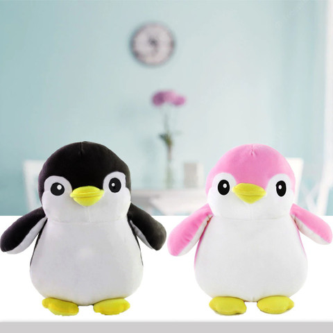 Toyingly cute black penguin and pink penguin soft stuffed toy 50