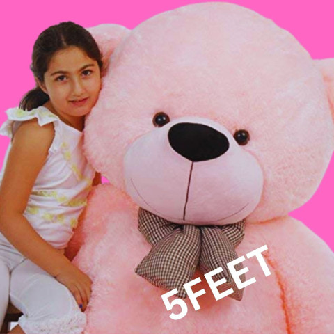 MOSU Teddy Bear 5feet, Cute stuffed Teddy Bear for Girls, Soft Toys for  Kids, 152 cm