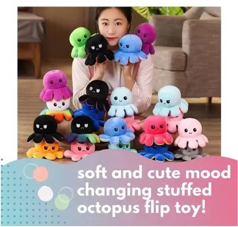 Doll Flip Pulpo Reversible Childgossip New Double-Sided Flip