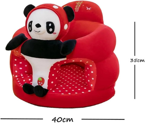 SRT Soft Cute Panda Sofa Seat for newborn Baby high-quality teddy